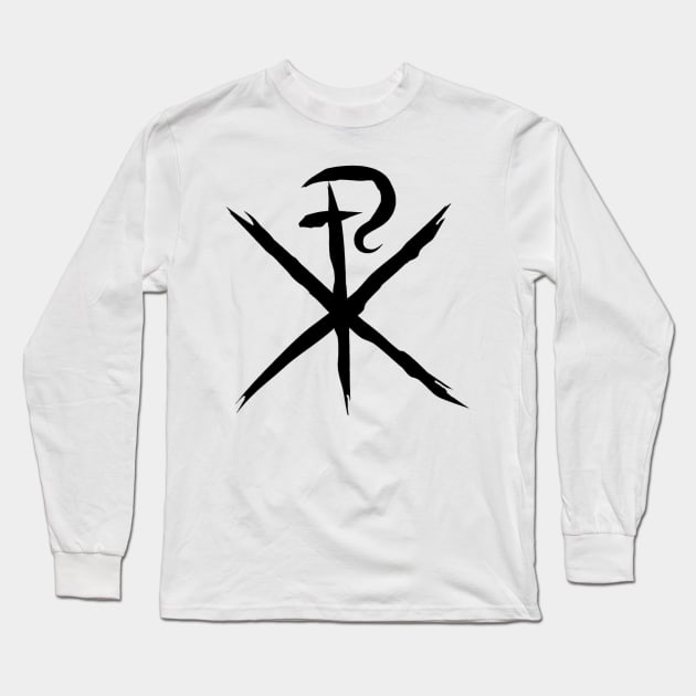 Chi Rho Long Sleeve T-Shirt by thecamphillips